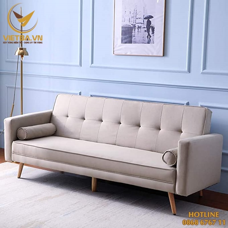Mẫu ghế văng sofa nỉ đẹp cao cấp V3-6006