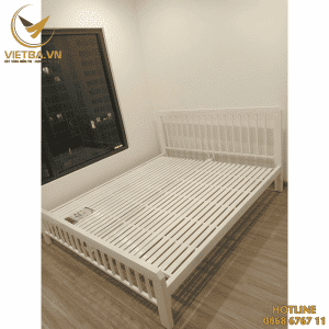 Giường sắt 1m6 mẫu đẹp giá rẻ tại kho - V3-4214