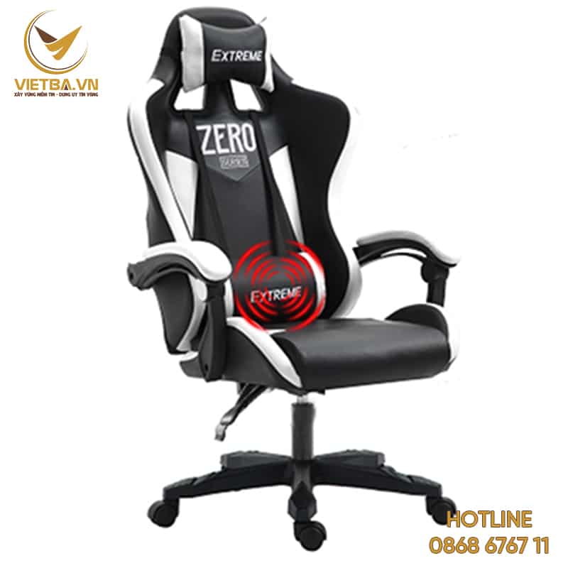 Ghế gaming extreme zero s (white – black) V3-2501