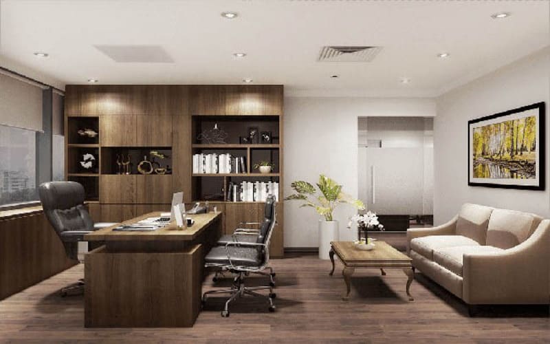 Mẫu thiết kế nội thất văn phòng hiện đại và cao cấp