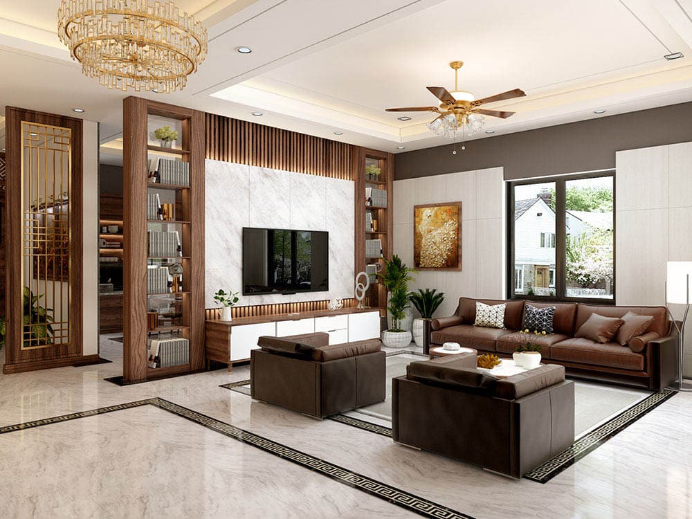 Bật mí 5 cách trang trí phòng khách bằng đồ gỗ đẹp