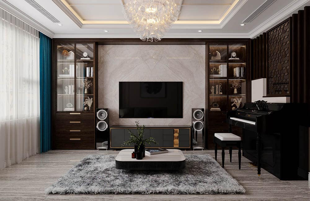 Bật mí 5 cách trang trí phòng khách bằng đồ gỗ đẹp